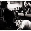 Making-of-Fotograf Musikclip Gruppe My first Robot